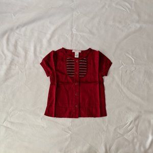 Janie & Jack Holiday Blouse